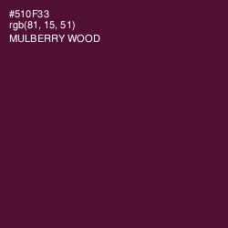 #510F33 - Mulberry Wood Color Image